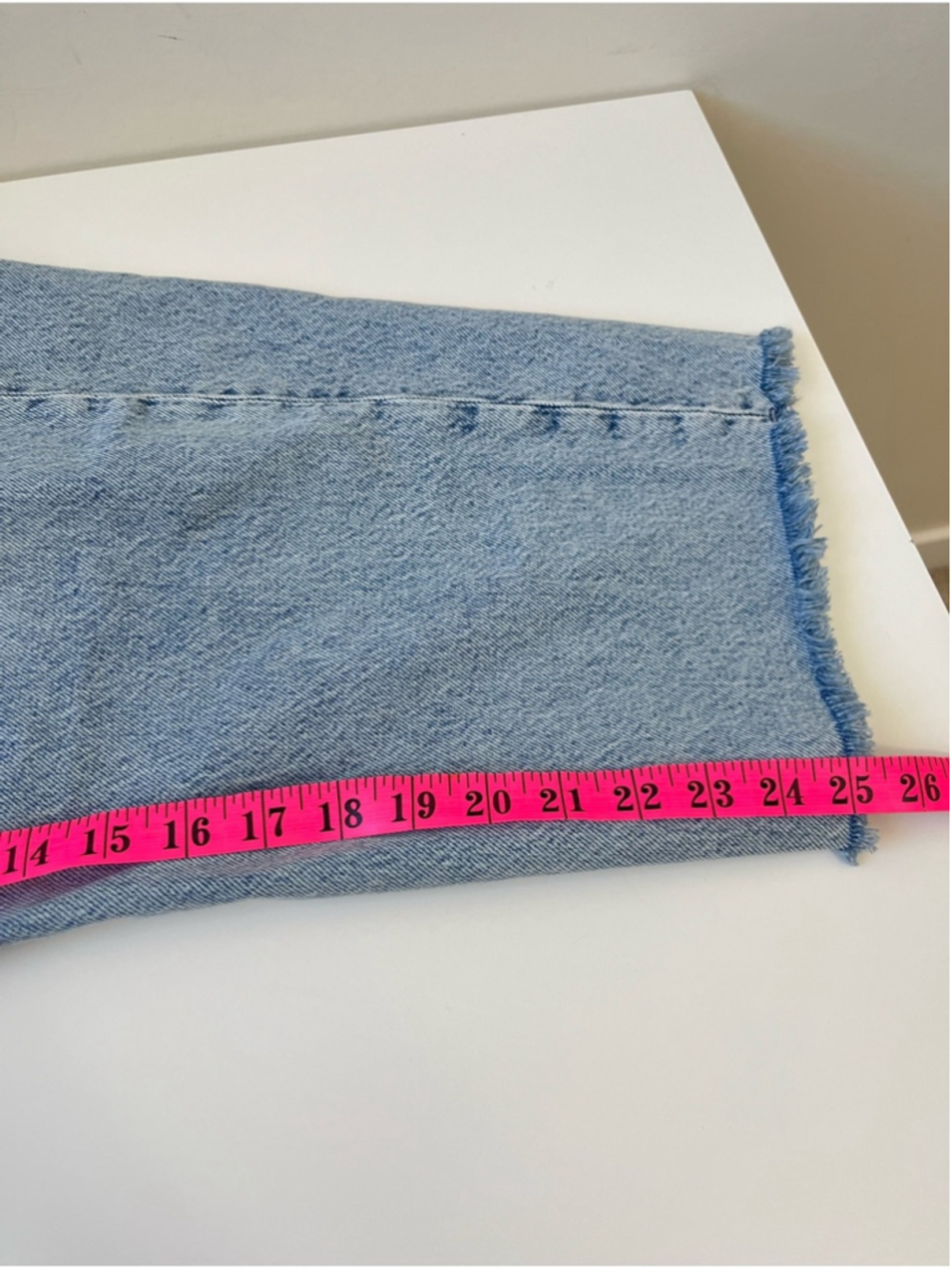 Rag and Bone Charlie Panelled Frayed Jeans Size 27 - Picture 15 of 15